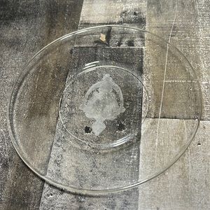 Vintage 1970's Limited Edition Avon Plate Etched with Avon Door Knocker